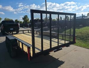 6.4×18 Straight Deck Off Road Utility Trailer (2) 3,500lb Axle 7K GVWR - Image 5