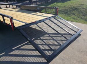 6.4×18 Straight Deck Off Road Utility Trailer (2) 3,500lb Axle 7K GVWR - Image 6