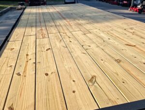 8.5×24 Deckover I-Beam Trailer Stand-Up Ramps (2) 5,200lb Axles 10k GVWR - Image 19