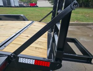 7×14 Equipment Trailer (2) 6000lb Axles with Stand-Up Ramps 12K GVWR - Image 18