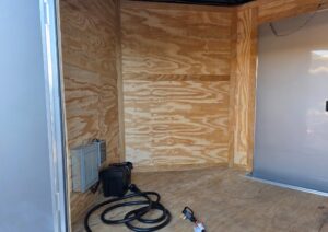 8.5×18 Indigo Enclosed Trailer Hybrid V-Nose with Roof (2)5,200LB Axles - Image 16
