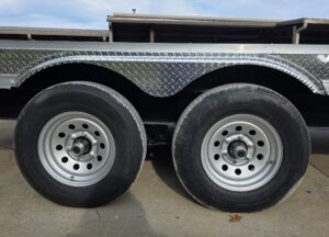 8.5×22 Hybrid Deckover Enclosed Trailer (2) 5200lb Axles - Image 22
