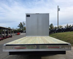 8.5×22 Hybrid Deckover Enclosed Trailer (2) 5200lb Axles - Image 4