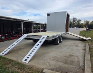 8.5×22 Hybrid Deckover Enclosed Trailer (2) 5200lb Axles - Image 7