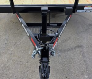7X20 Equipment Trailer (2) 6000lb Axles with Stand-Up Ramps 12K GVWR - Image 12