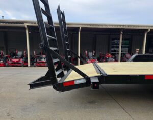 7X20 Equipment Trailer (2) 6000lb Axles with Stand-Up Ramps 12K GVWR - Image 11