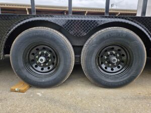 8.5×24 White Hybrid Trailer w/ Roof Covered Rear Deck 9′ Interior (2) 7,000lb Axles - Image 34
