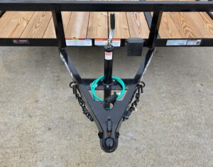 7×14 Dovetail Utility Trailer Powder Coated With Gate (2) 3500lb Axles 7K GVWR - Image 13