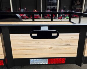 7×14 Dovetail Utility Trailer Powder Coated With Gate (2) 3500lb Axles 7K GVWR - Image 16