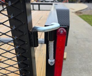 7×14 Dovetail Utility Trailer Powder Coated With Gate (2) 3500lb Axles 7K GVWR - Image 18
