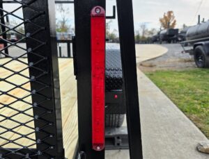 7×12 Straight Deck Utility Trailer 4ft Ladder Racks with 1.5 FT Mesh (2) 3500lb Axle - Image 19