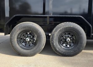 7×20 Hybrid Dump Utility Trailer with 3ft Sides Equipment (2) 7K Axles - Image 29