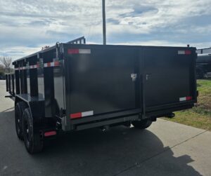 7×20 Hybrid Dump Utility Trailer with 3ft Sides Equipment (2) 7K Axles - Image 11