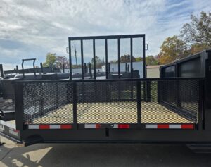 7×20 Hybrid Dump Utility Trailer with 3ft Sides Equipment (2) 7K Axles - Image 13