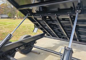 7×20 Hybrid Dump Utility Trailer with 3ft Sides Equipment (2) 7K Axles - Image 17
