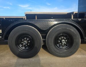 8.5×24 Hybrid Enclosed Trailer Black w/ Black Out Package & Gate - Image 31