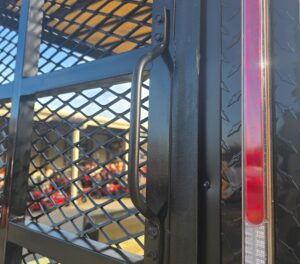 8.5×24 Hybrid Enclosed Trailer Black w/ Black Out Package & Gate - Image 29