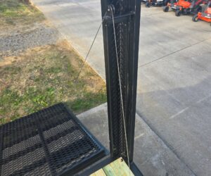 8.5×24 Hybrid Enclosed Trailer Black w/ Black Out Package & Gate - Image 16