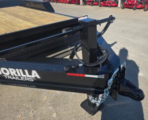 7×14 IBeam Equipment Trailer (2) 5200lb Axles with Stand-Up Ramps 10K GVWR - Image 11