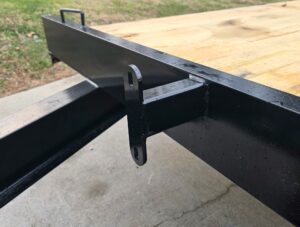 8.5×20 I-Beam Deckover Trailer (2) 7K Axles Stand-Up Ramps 14K GVWR - Image 18
