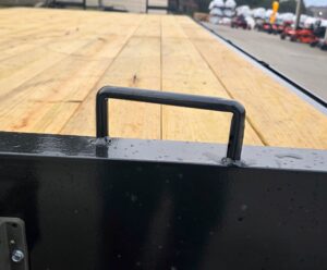 8.5×20 I-Beam Deckover Trailer (2) 7K Axles Stand-Up Ramps 14K GVWR - Image 19