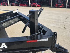 7×20 Equipment Trailer 8″ I-Beam (2) 7K Axles Standup Ramps 14K GVWR - Image 15