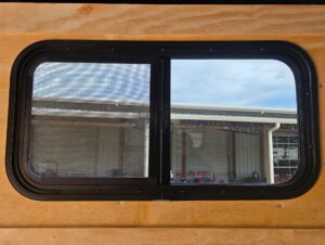 6×12 Enclosed Trailer Red V-Nose Blackout Package (1) 3,500lb Axle with Windows - Image 22