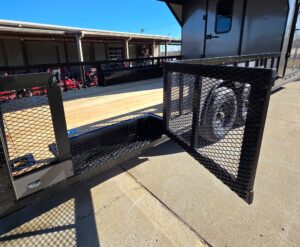 8.5’X24′ Charcoal Enclosed Trailer Hybrid Roof Platform and Equipment Hauler (2) 8000lb Axle - Image 18