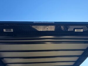 8.5’X24′ Charcoal Enclosed Trailer Hybrid Roof Platform and Equipment Hauler (2) 8000lb Axle - Image 38