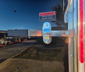 8.5×34 Black Flat Nose Enclosed Trailer (3) 5200lb Axles - Image 21