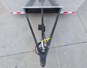 8.5×34 Black Flat Nose Enclosed Trailer (3) 5200lb Axles - Image 20