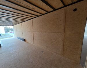 8.5×34 Black Flat Nose Enclosed Trailer (3) 5200lb Axles - Image 17