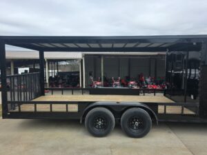 7×24 Black Hybrid Enclosed and Utility Trailer (2) 5200lb Axles 10K GVWR - Image 13