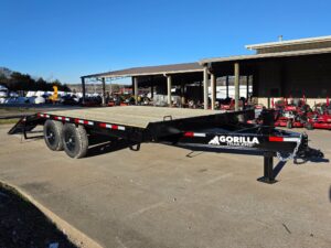 8.5×16 I-Beam Deckover Trailer (2) 7K Axles Stand-Up Ramps 14K GVWR - Image 16