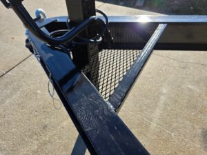 8.5×16 I-Beam Deckover Trailer (2) 7K Axles Stand-Up Ramps 14K GVWR - Image 19
