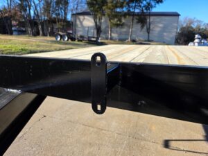 8.5×16 I-Beam Deckover Trailer (2) 7K Axles Stand-Up Ramps 14K GVWR - Image 20