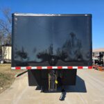 8.5′ X 32′ Gooseneck Hybrid Enclosed Trailer and 16′ Porch With Fold Out Gate - Image 2