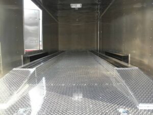Enclosed Trailer 8.5′ X 24′ White – Cargo Bike Car Hauler Storage - Image 19