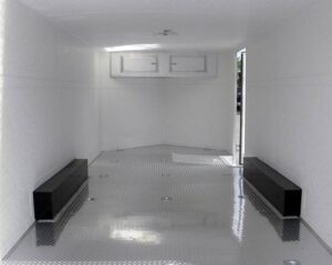 Enclosed Trailer 8.5’x18′ Grey – Custom Enclosed Car Bike Cargo Hauler Storage - Image 10