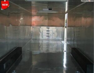 Enclosed Trailer 8.5’x26′ Red – Motorcycle Car Lawn Equipment Hauler Storage - Image 8