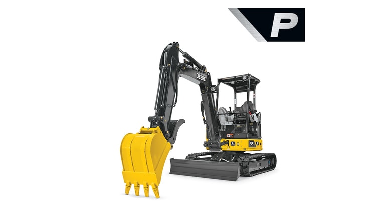 35 P-Tier Compact Excavator 35 P-Tier Compact Excavator - Image 1