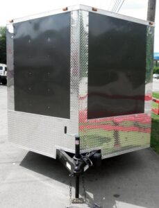 Enclosed Trailer 8.5’x18′ Grey – Custom Enclosed Car Bike Cargo Hauler Storage - Image 3