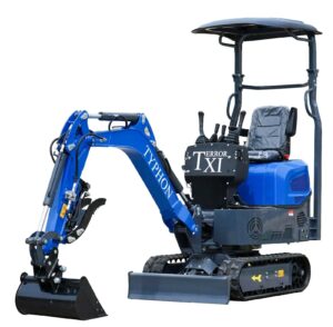 TERROR XI Mini Excavator Digger 13.5hp Gas B&S EPA Engine with 13 Attachments - Image 4