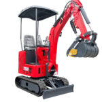 TYPHON TERROR ONE STORM 1 Ton Mini Excavator Trench Digger with Hydraulic Oil Cooler Canopy & Wide Bucket Ideal for Garden, Farm, Park & Road Work Digging, Drilling, Bull-Dozing - Image 6