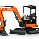 2026 Hitachi ZX35U-5N (LONG STICK) 5’8″ stick, thumb, coupler, and dig bucket included