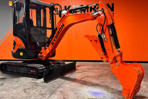 KYMRON® XH24 Mini Excavator (w/ Kubota Diesel Engine) - Image 4