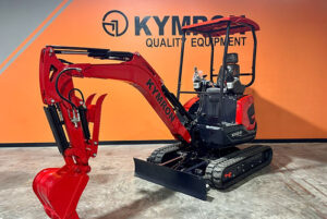 KYMRON® XH24 Mini Excavator (w/ Kubota Diesel Engine) - Image 3