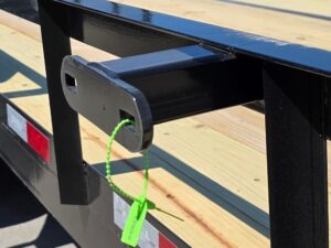 6’4″ x 16 Utility Trailer Double Axle Straight Deck With Gate Powder Coated (2) 3500lb Axles - Image 19