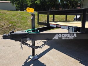 6’4″ x 16 Utility Trailer Double Axle Straight Deck With Gate Powder Coated (2) 3500lb Axles - Image 20