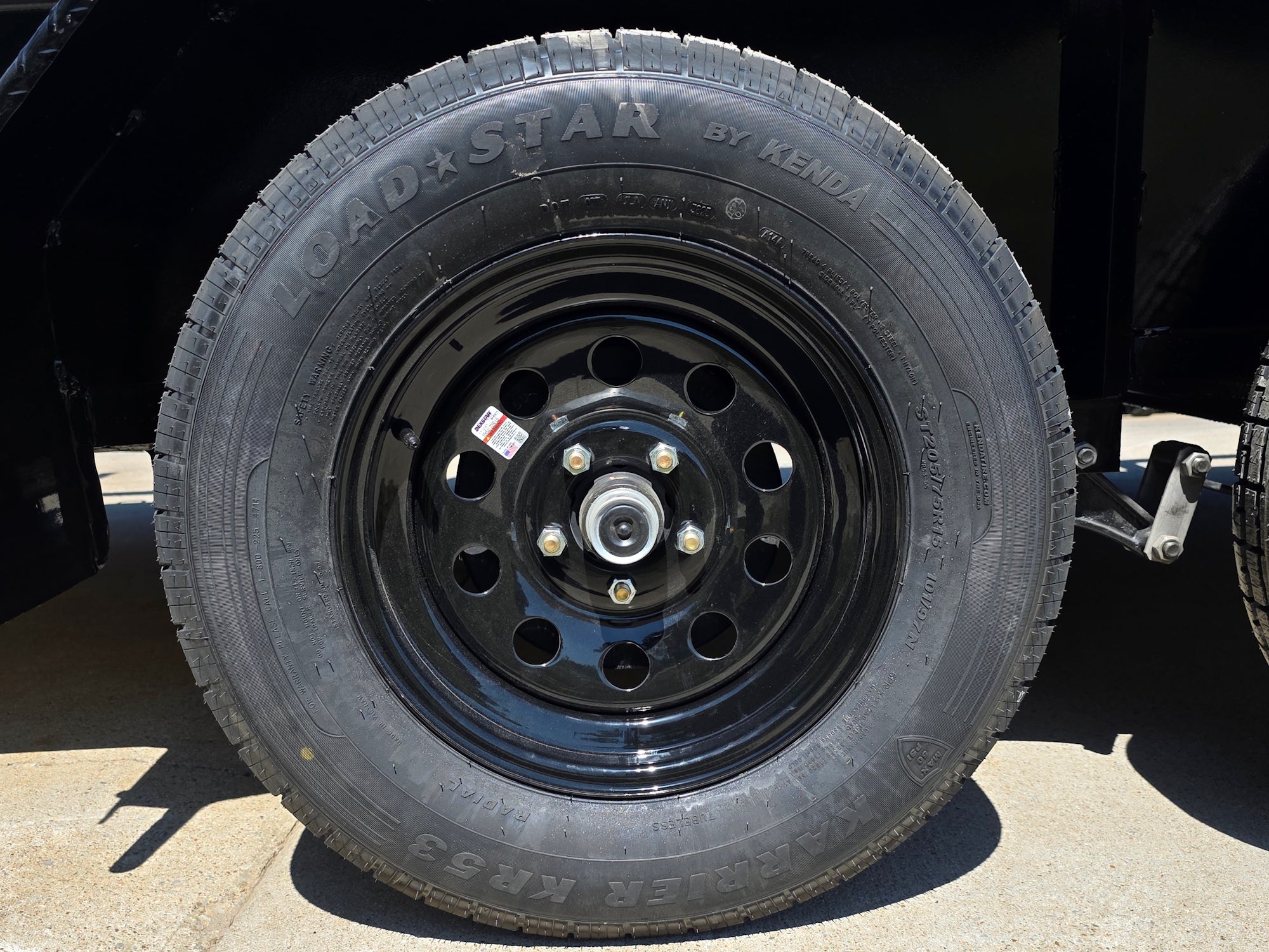 6’4″ x 16 Utility Trailer Double Axle Straight Deck With Gate Powder Coated (2) 3500lb Axles - Image 22